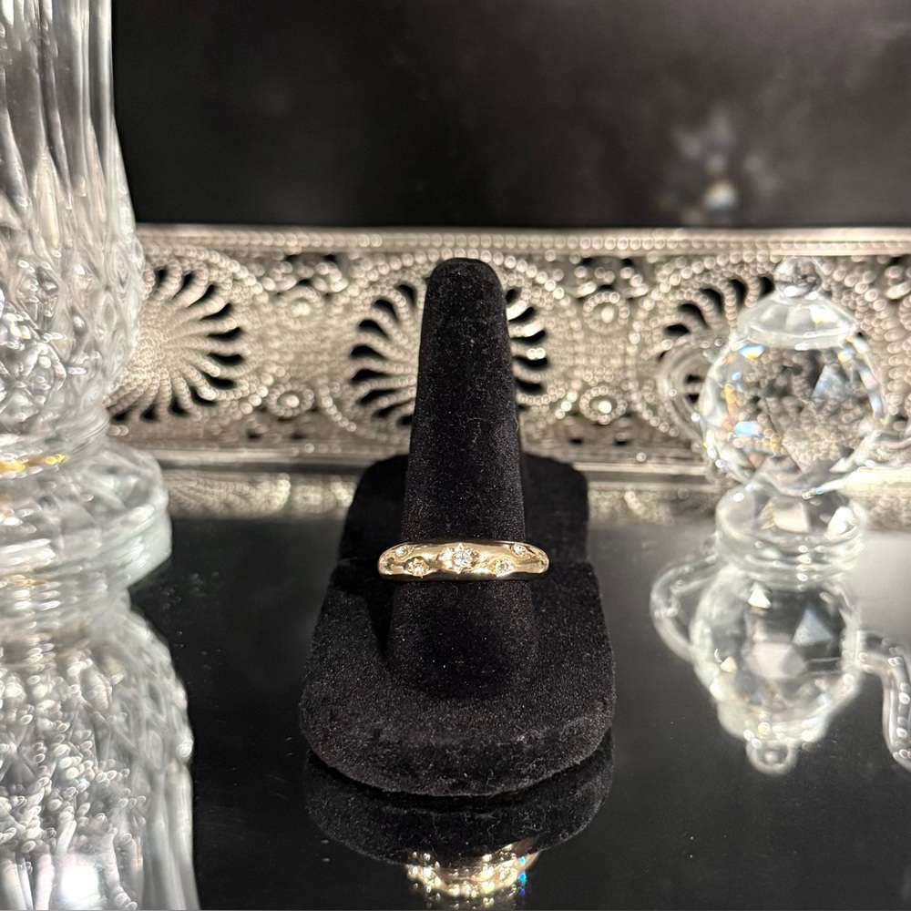 Gold Star Ring